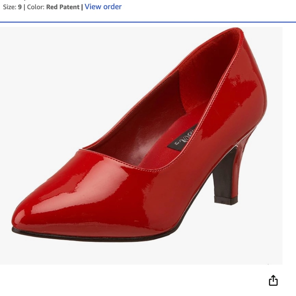 Pleaser Divine 420W Pumps Size 9